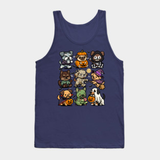 Spooky Dogs Tank Top
