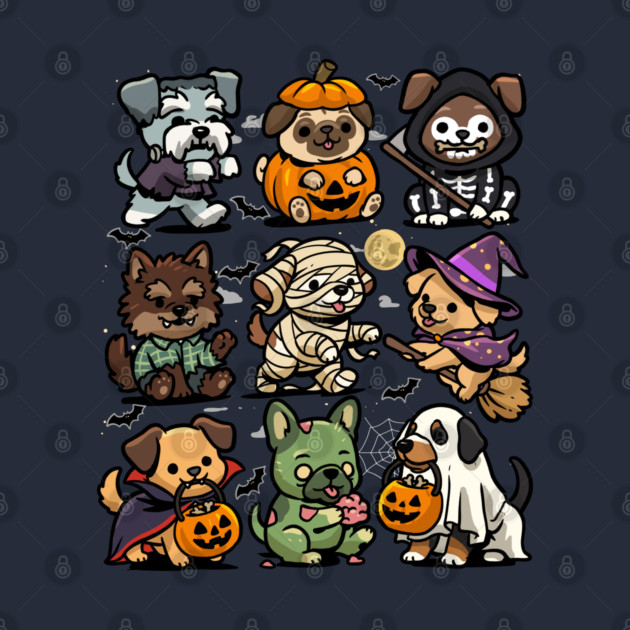 Spooky Dogs by GoshWow®