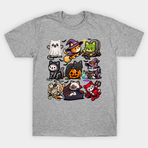 Spooky Cats T-Shirt by GoshWow®