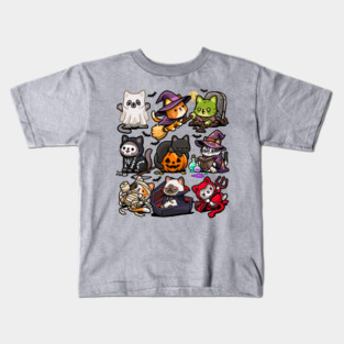 Spooky Cats Kids T-Shirt