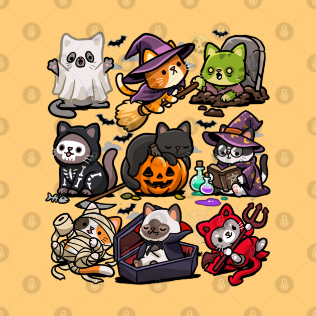 Spooky Cats by GoshWow®