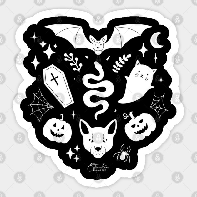 Halloween Elements Sticker by Timeless Chaos