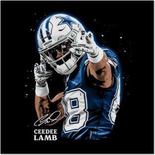 Ceedee Lamb Dallas Celebration Posters and Art