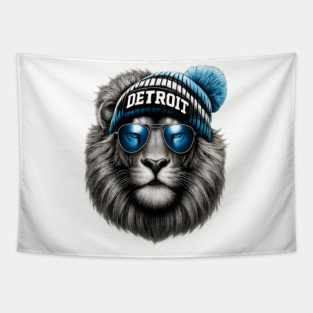 detroit-lions Tapestry