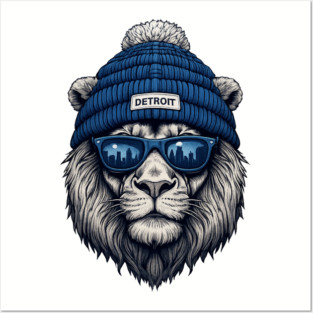detroit-lions Posters and Art