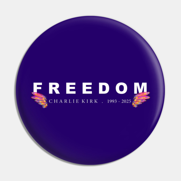 Freedom Wings in Color Pin by Rocket Girl