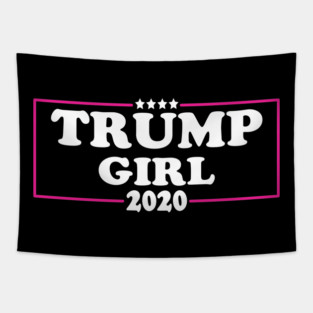 Trump girl 2020 Tapestry