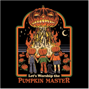 Pumpkin Master Posters and Art