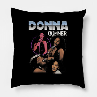 Donna Summer // Vintage Style Design Pillow