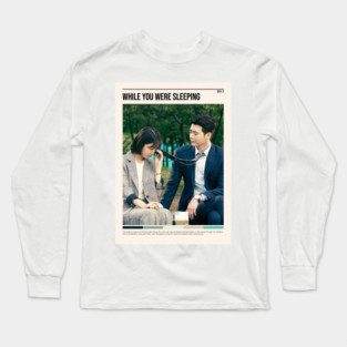 While You Were Sleeping, Minimalist Kdrama (2017) Long Sleeve T-Shirt