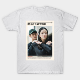 It's Okay to Not Be Okay, Minimalist Kdrama (2020) T-Shirt