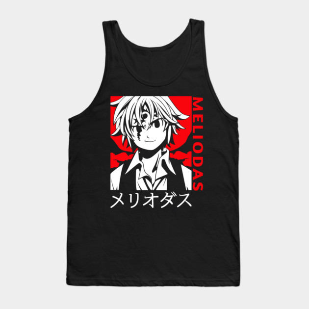 Seven Deadly Sins - Meliodas Anime Tank Top by Otaku Vibes