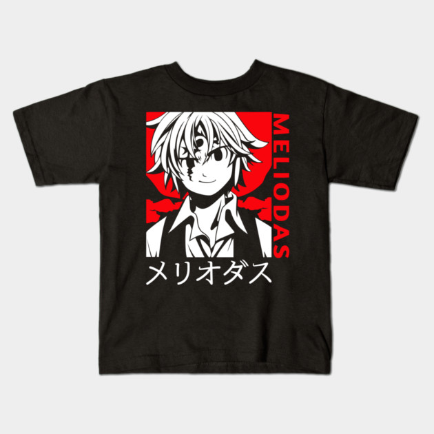 Seven Deadly Sins - Meliodas Anime Kids T-Shirt by Otaku Vibes