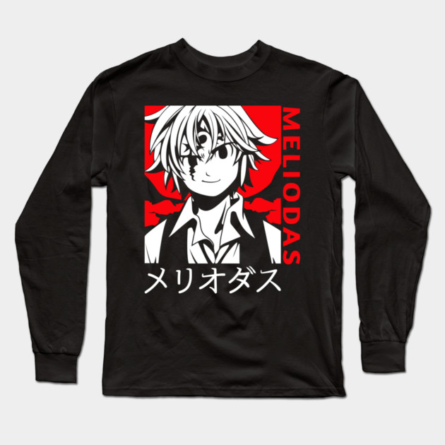 Seven Deadly Sins - Meliodas Anime Long Sleeve T-Shirt by Otaku Vibes