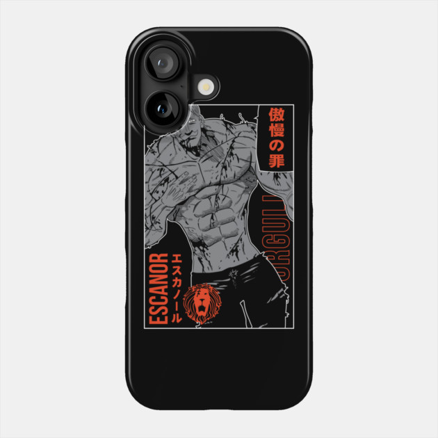 Escanor Lion's Sin of Pride - Nanatsu no Taizai Phone Case by Otaku Vibes