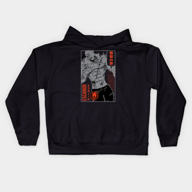 Escanor Lion's Sin of Pride - Nanatsu no Taizai Kids Hoodie by Otaku Vibes