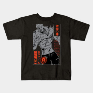 Escanor Lion's Sin of Pride - Nanatsu no Taizai Kids T-Shirt