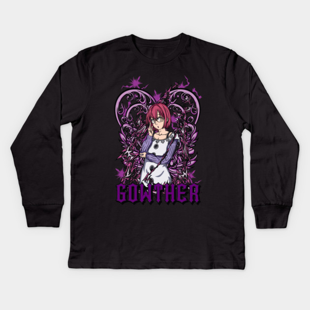 Gowther | Nanatsu no Taizai Kids Long Sleeve T-Shirt by Otaku Vibes
