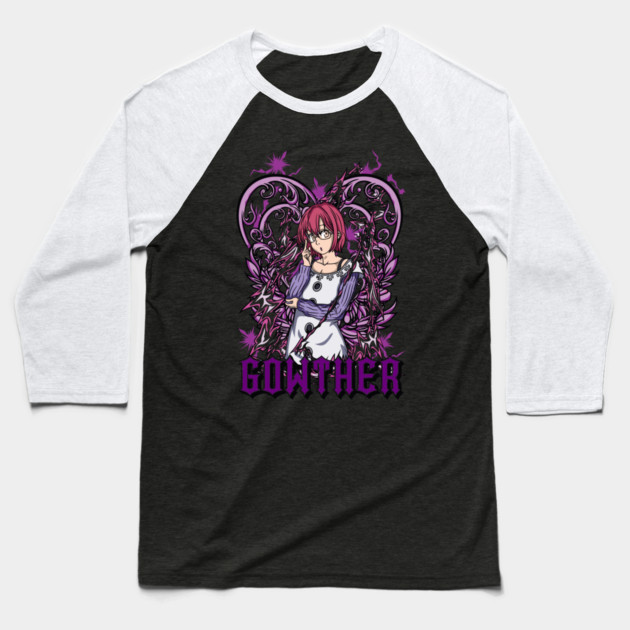 Gowther | Nanatsu no Taizai Baseball T-Shirt by Otaku Vibes