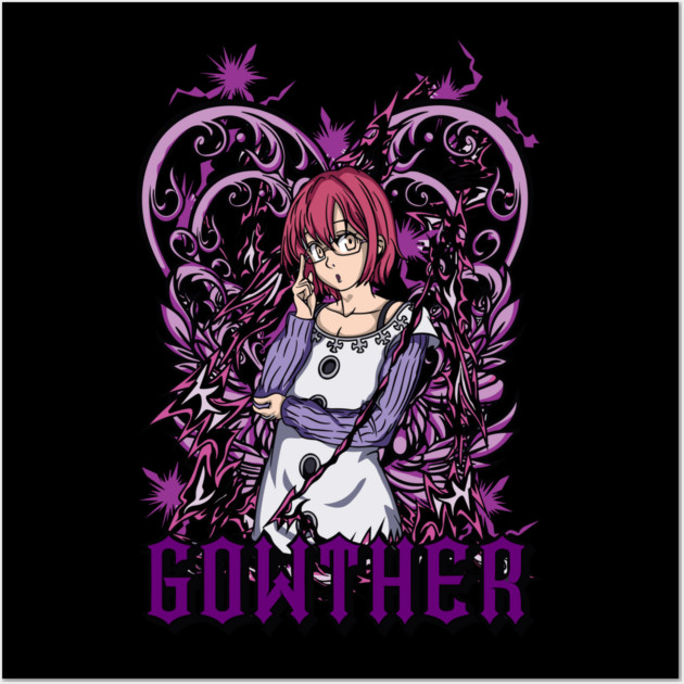 Gowther | Nanatsu no Taizai Wall Art by Otaku Vibes