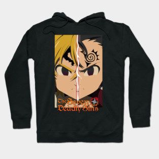 Meliodas vs Zeldris - Nanatsu no Taizai Hoodie