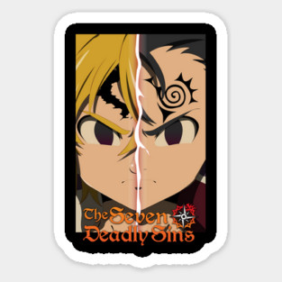 Meliodas vs Zeldris - Nanatsu no Taizai Sticker