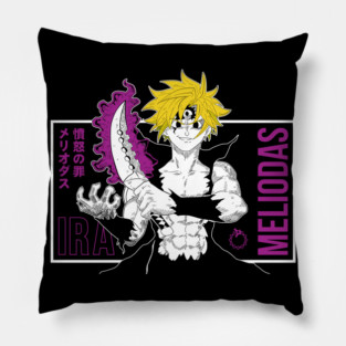 Seven Deadly Sins Meliodas Demon Mark Active Pillow