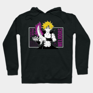 Seven Deadly Sins Meliodas Demon Mark Active Hoodie