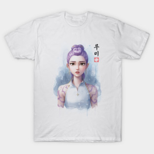 Huntrix Rumi SumiE color Kpop T-Shirt