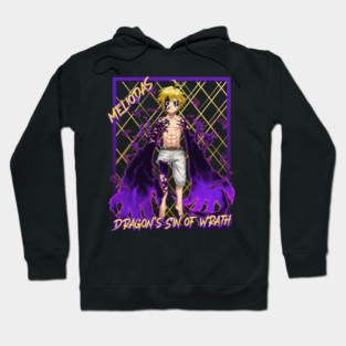 Seven Deadly Sins Meliodas Dark Flame Hoodie