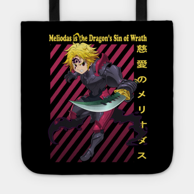 Seven Deadly Sins - Meliodas Anime Tote by Otaku Vibes