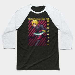 Seven Deadly Sins - Meliodas Anime Baseball T-Shirt