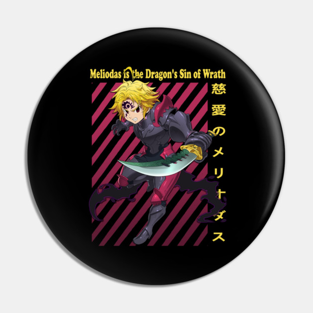 Seven Deadly Sins - Meliodas Anime Pin by Otaku Vibes