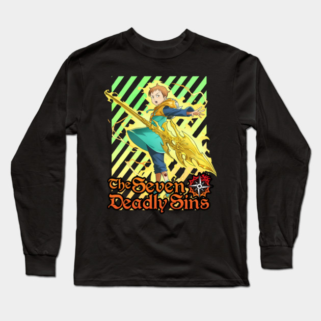 Seven Deadly Sins - King Long Sleeve T-Shirt by Otaku Vibes