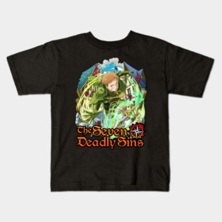 King - Seven Deadly Sins Kids T-Shirt