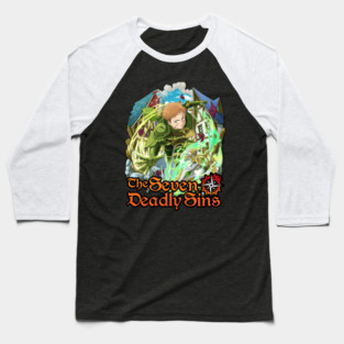 King - Seven Deadly Sins Baseball T-Shirt