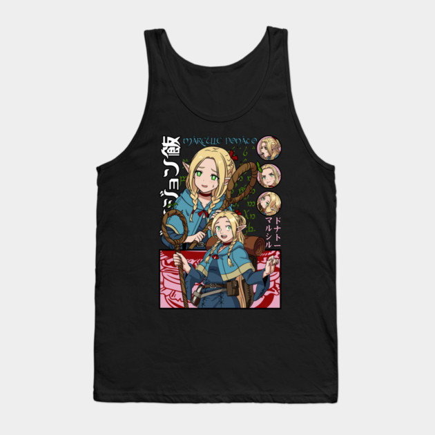 Delicious in Dungeon Marcille’s Magic Bite Tank Top by Otaku Vibes