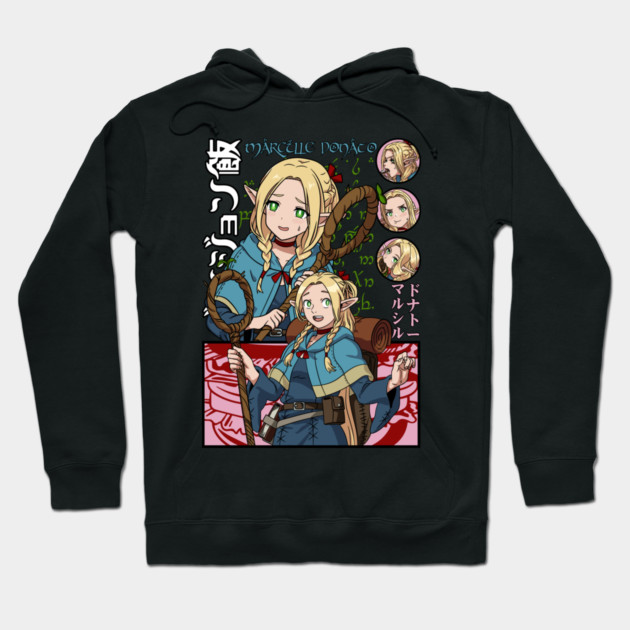 Delicious in Dungeon Marcille’s Magic Bite Hoodie by Otaku Vibes