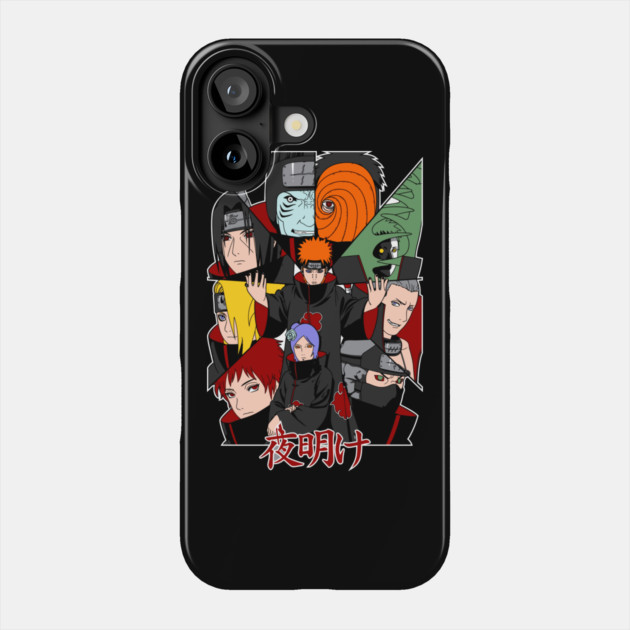 Akatsuki Full Group - Naruto Phone Case by Otaku Vibes