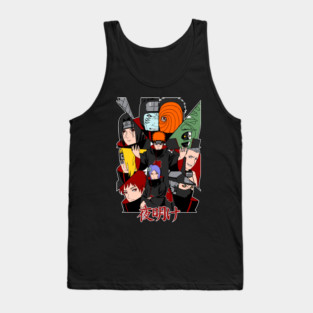 Akatsuki Full Group - Naruto Tank Top