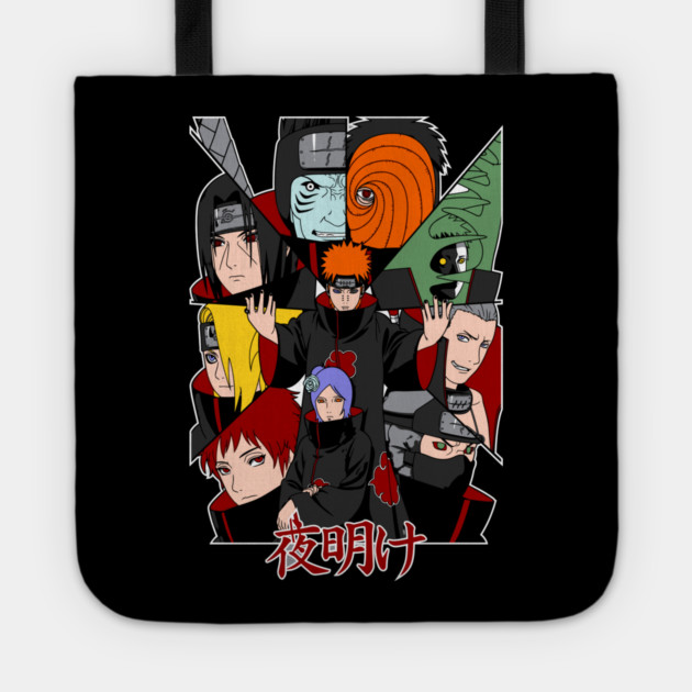 Akatsuki Full Group - Naruto Tote by Otaku Vibes