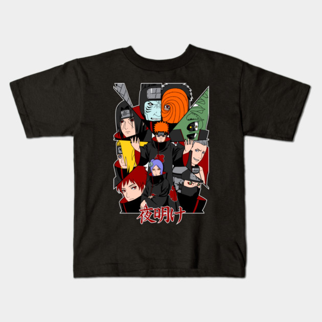 Akatsuki Full Group - Naruto Kids T-Shirt by Otaku Vibes