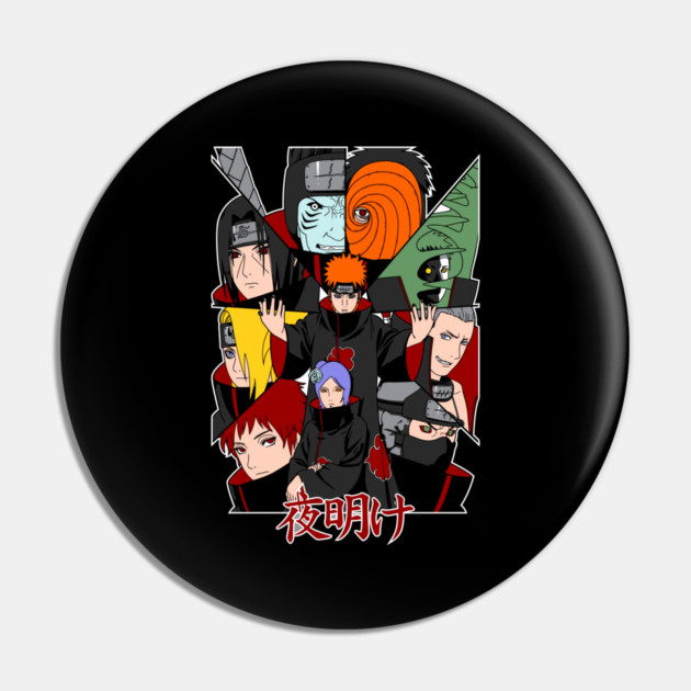 Akatsuki Full Group - Naruto Pin by Otaku Vibes