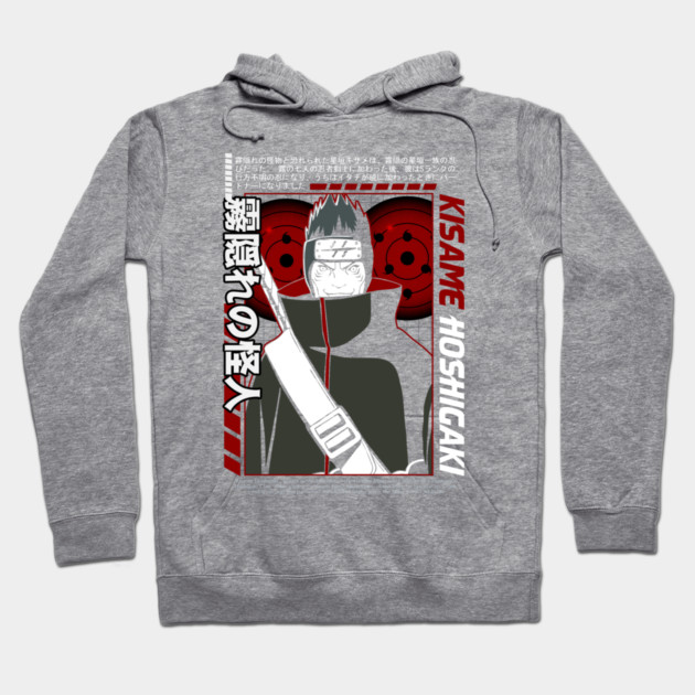 Naruto Akatsuki Kisame and Samehada Art Hoodie by Otaku Vibes