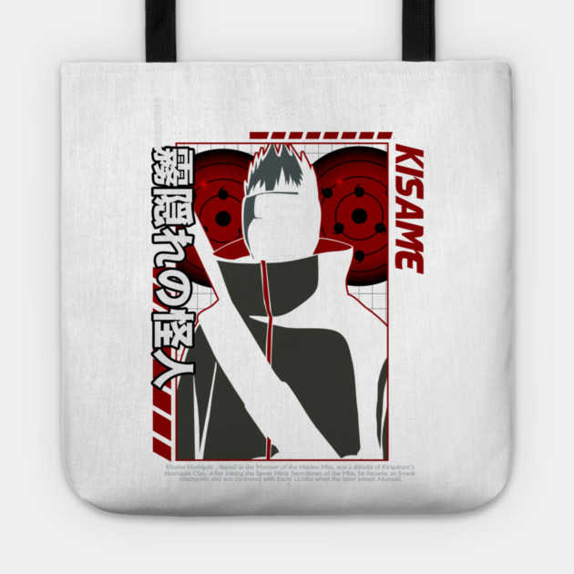 Naruto Akatsuki Kisame and Samehada Art Tote by Otaku Vibes