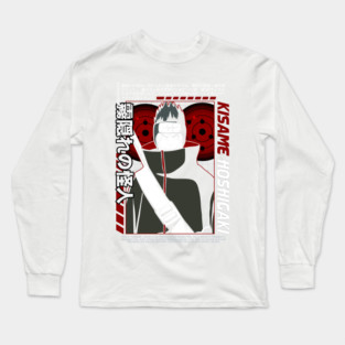Naruto Akatsuki Kisame and Samehada Art Long Sleeve T-Shirt