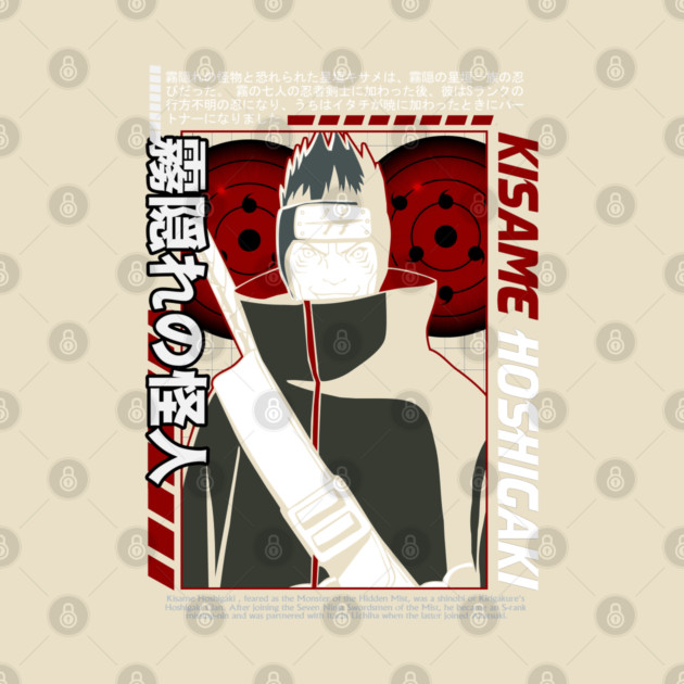 Naruto Akatsuki Kisame and Samehada Art by Otaku Vibes