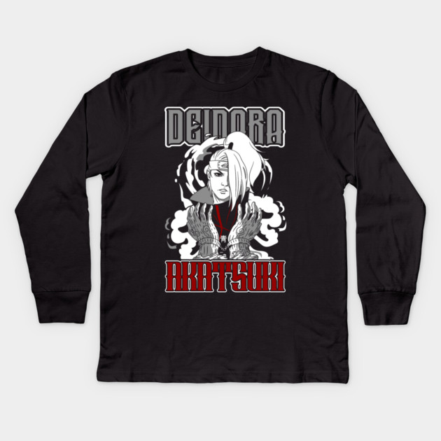 Deidara - Naruto Anime Kids Long Sleeve T-Shirt by Otaku Vibes