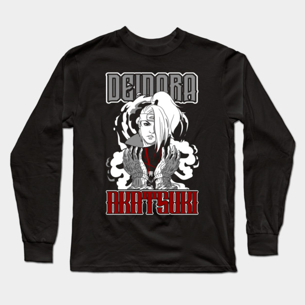 Deidara - Naruto Anime Long Sleeve T-Shirt by Otaku Vibes