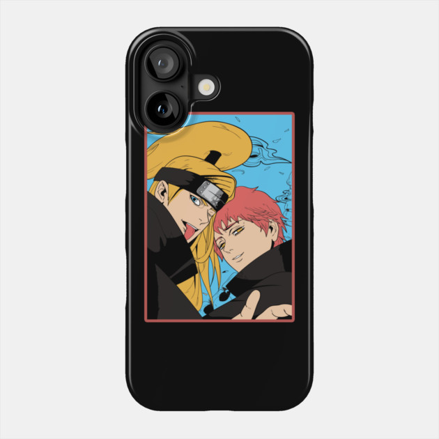 Deidara and Sasori - Naruto Anime Phone Case by Otaku Vibes